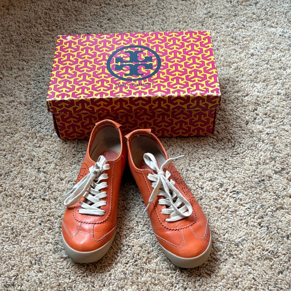 Tory BurchOrange Sneakers